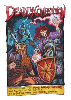 Deadly Competition: An Adventure for All Levels of Play for Four Against Darkness