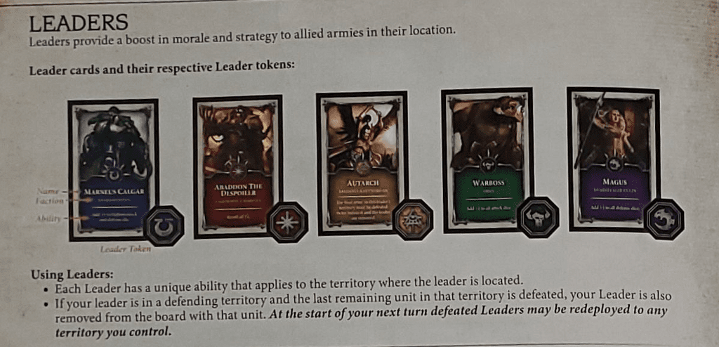 Leaders Buff | Risk: Warhammer 40,000