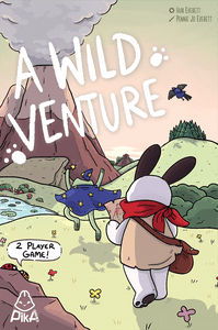 A Wild Venture engine building board game for 2 players - official PIKA Games cover