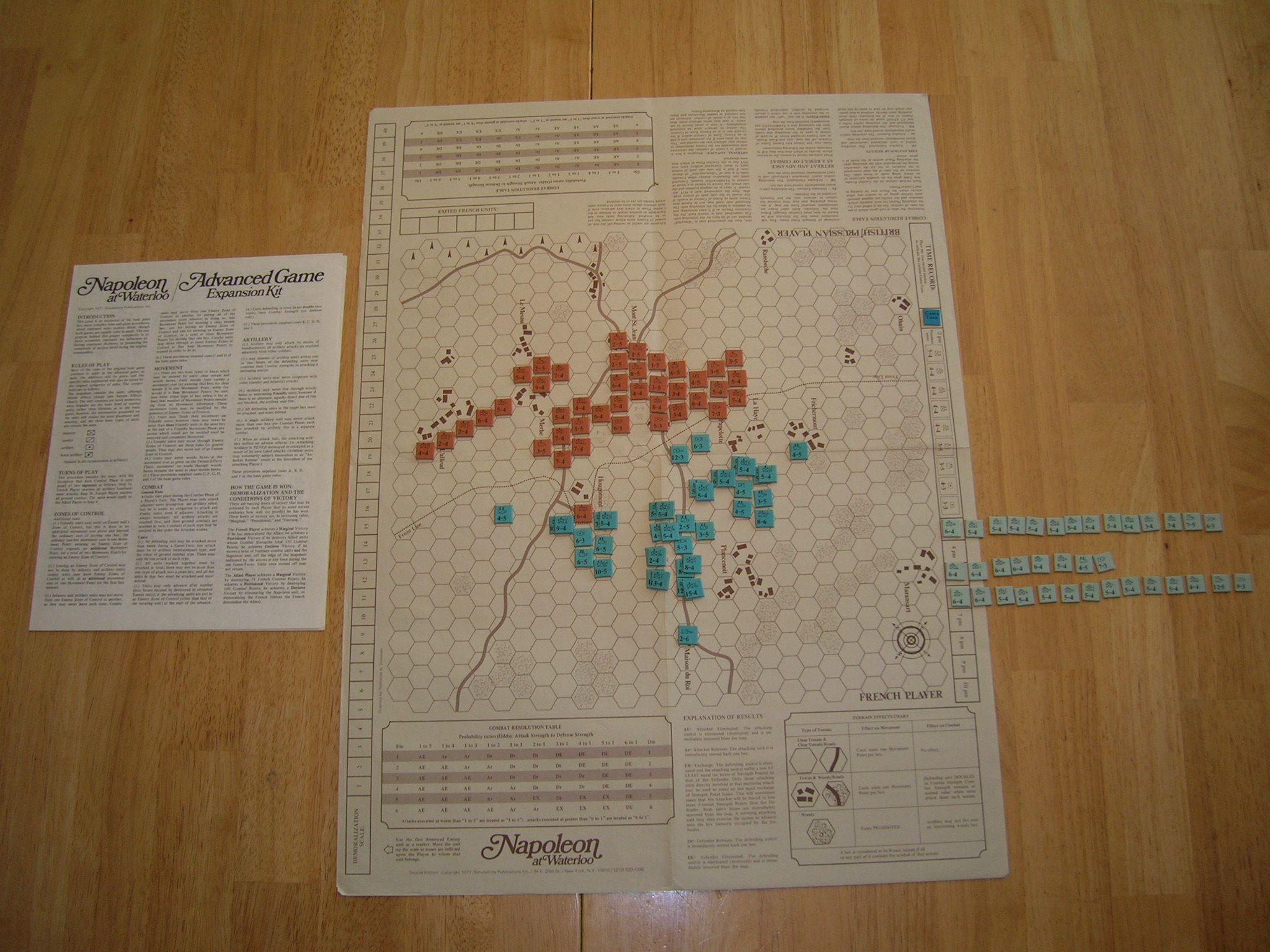 Napoleon at Waterloo: Advanced Game Expansion Kit