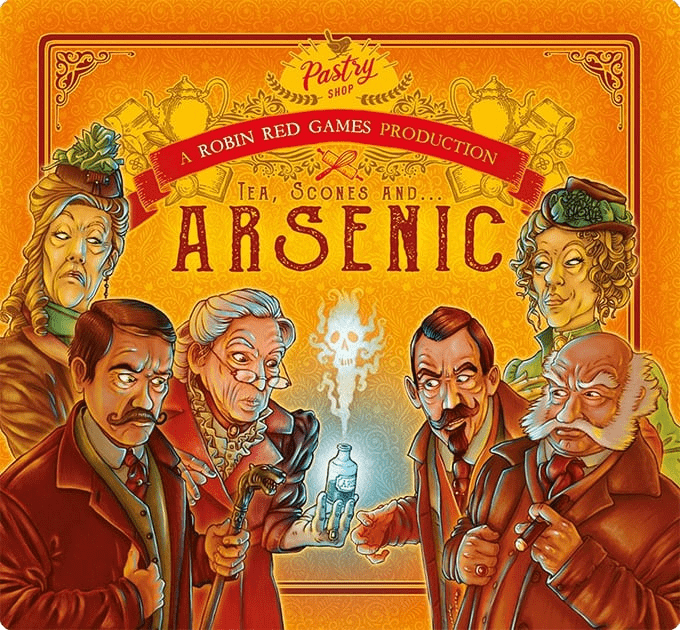 Boîte du jeu Tea, Scones, and Arsenic