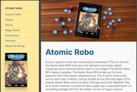 RPG Item: Fate World Book SRD: Atomic Robo (SRD)