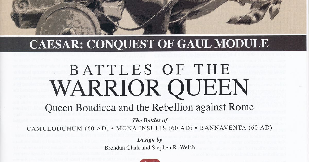 Battles of the Warrior Queen, Board Game