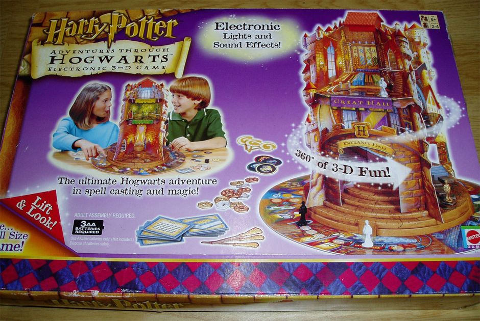 Harry Potter Adventures Through Hogwarts Electronic 3D Game Spares 