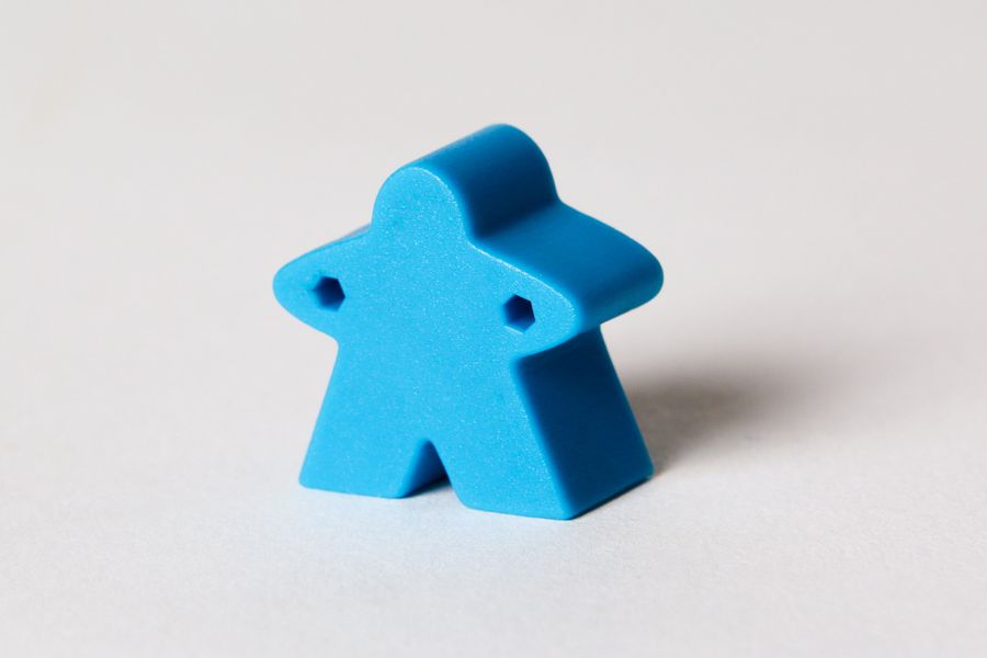 ITEMeeples™ patent pending figure featured in Tiny Epic Quest