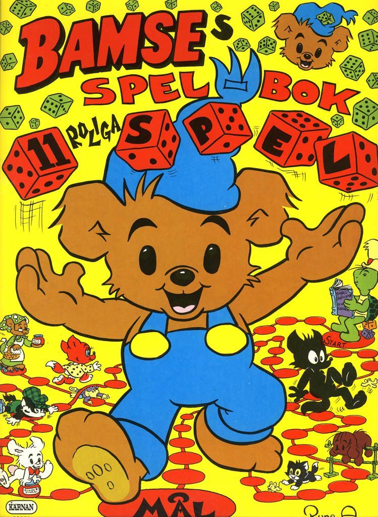 Bamses spel-bok