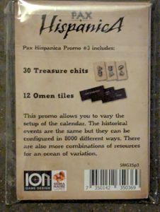 Pax Hispanica: Promo 3  Omens and Treasures | Board Game | BoardGameGeek