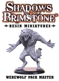 Shadows of Brimstone: Resin Special Enemy Werewolf Pack Master
