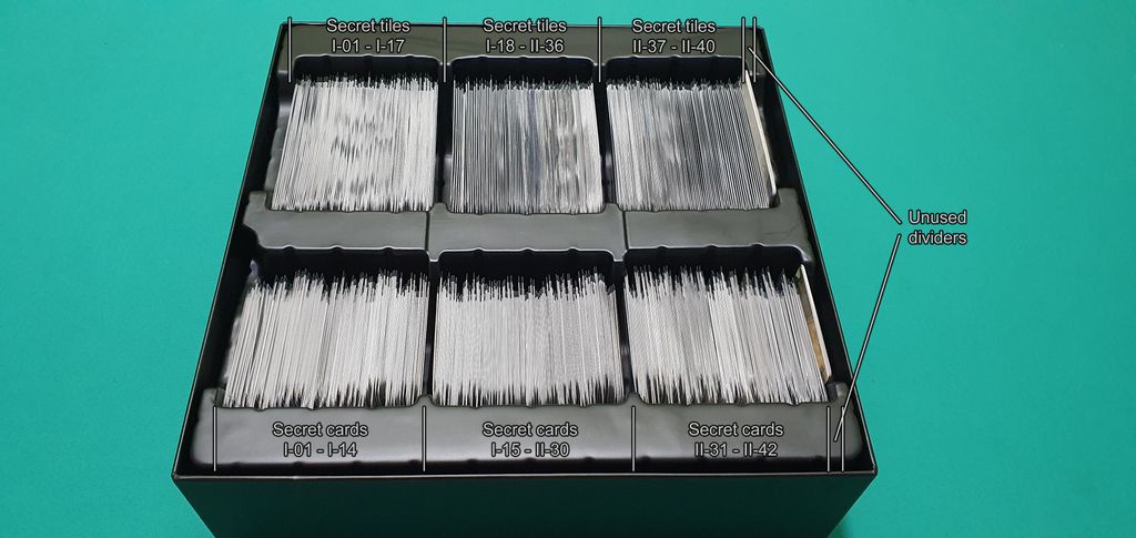 Awaken Realms sleeves and box -- Please share photos of how you have the  cards organized | BoardGameGeek