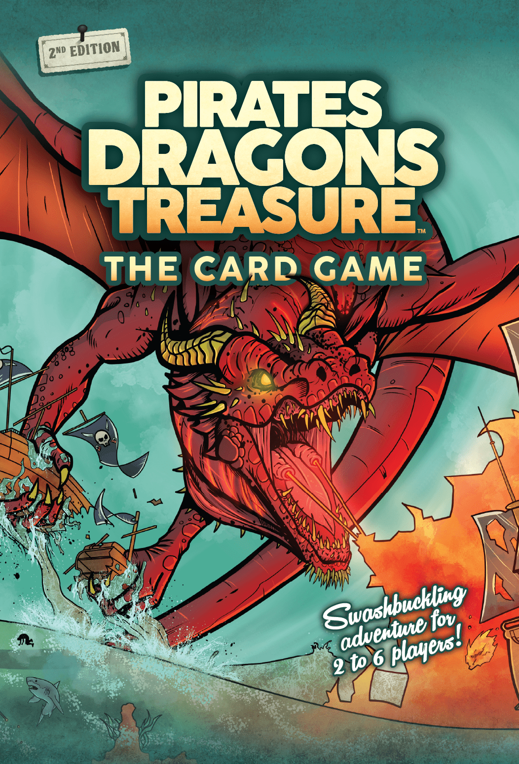 Cover art for Pirates Dragons Treasure: 2nd Edition
