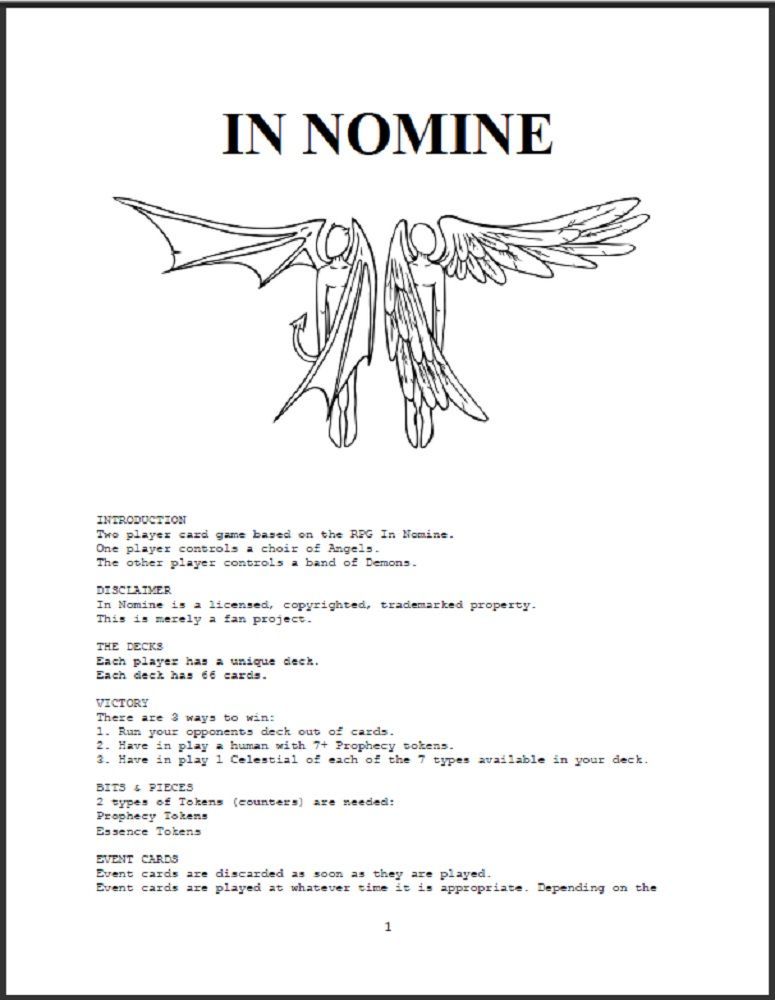 In Nomine