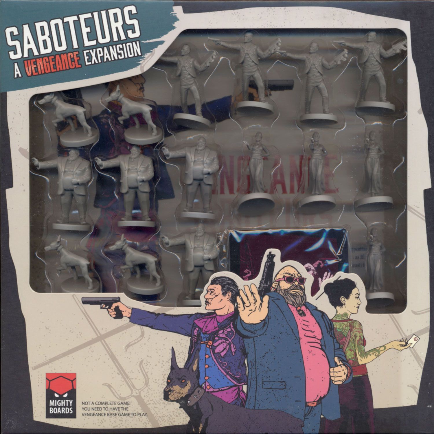 Vengeance: Saboteurs doboz
