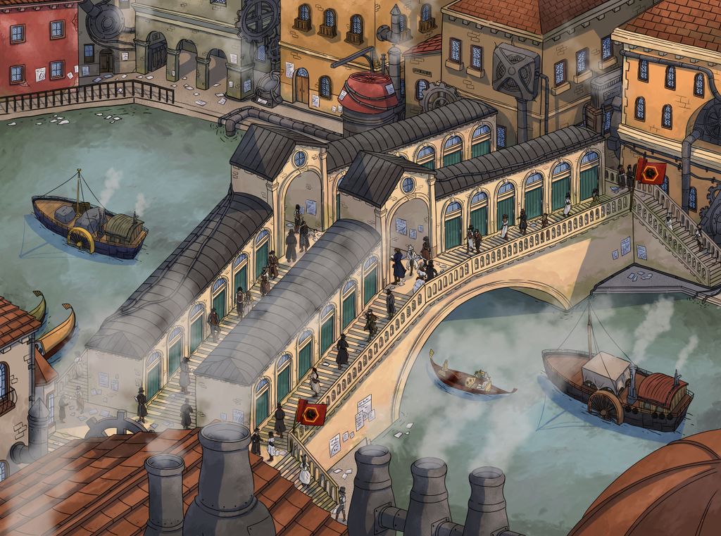 Illustration 8 de Machiavellian: The City of Masks