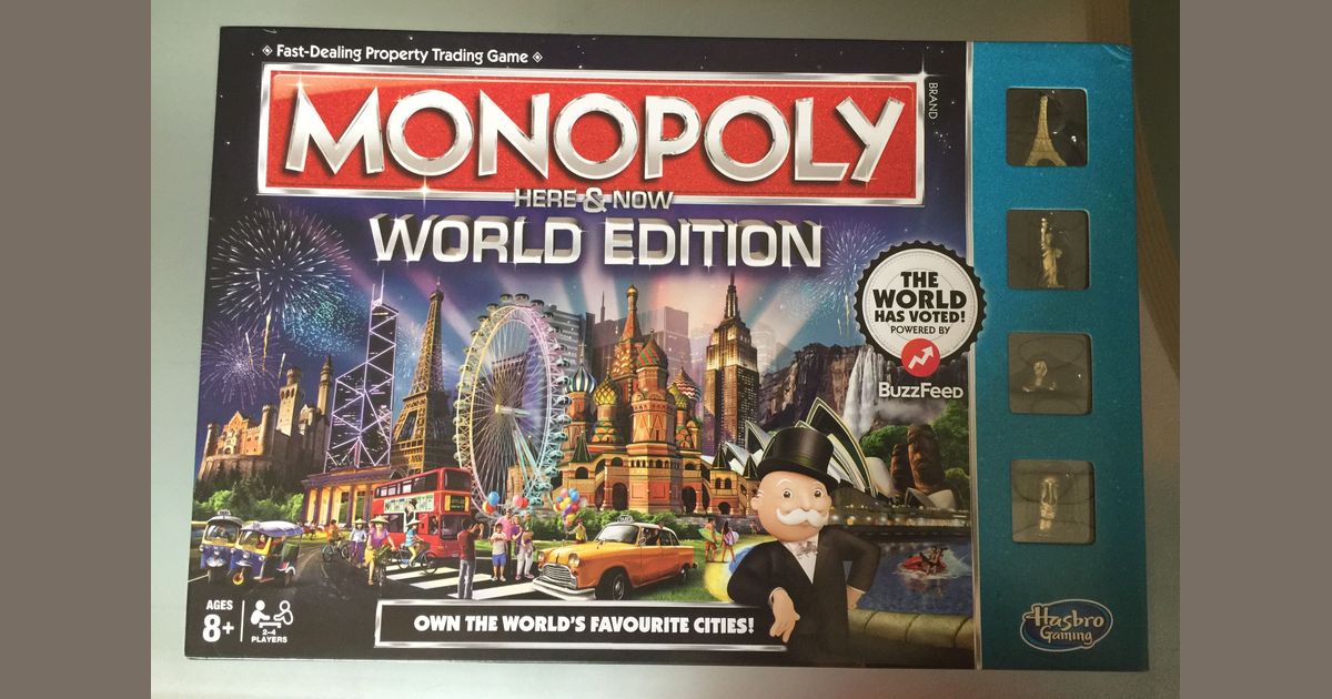 Replacements Monopoly World Here & Now Passport Stamps & Holders Passports 