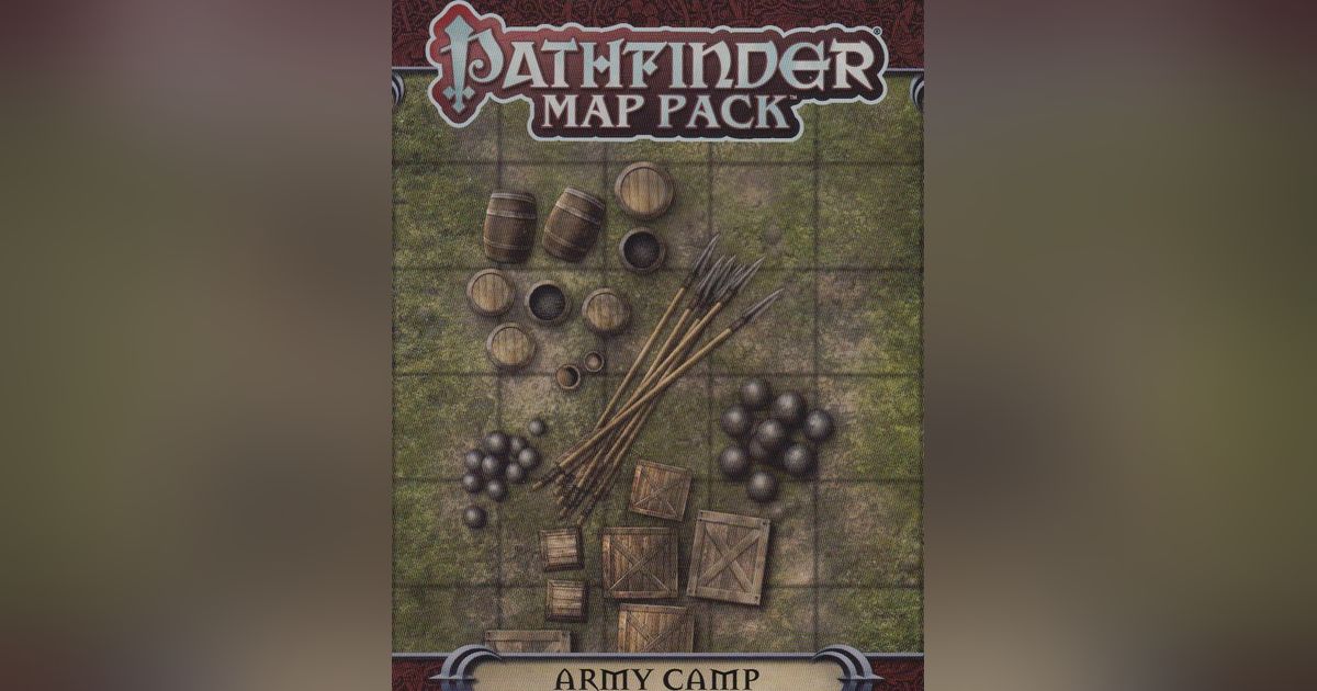 Pathfinder Map Pack: Army Camp | RPG Item | RPGGeek
