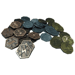 Board Game Accessory: Barrage: Metal Coins