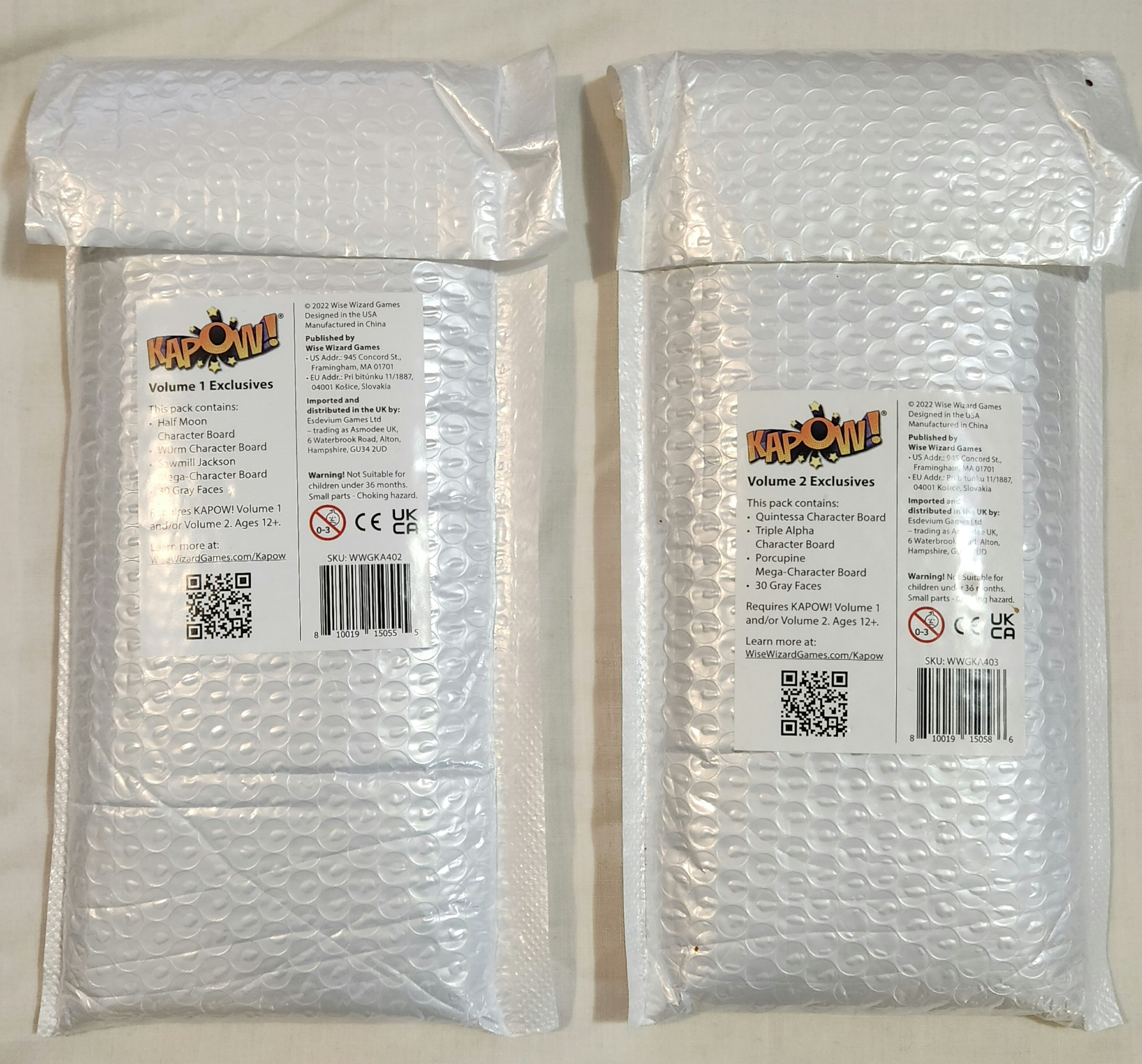 KAPOW!: Volume 1 and 2 – KS Exclusives