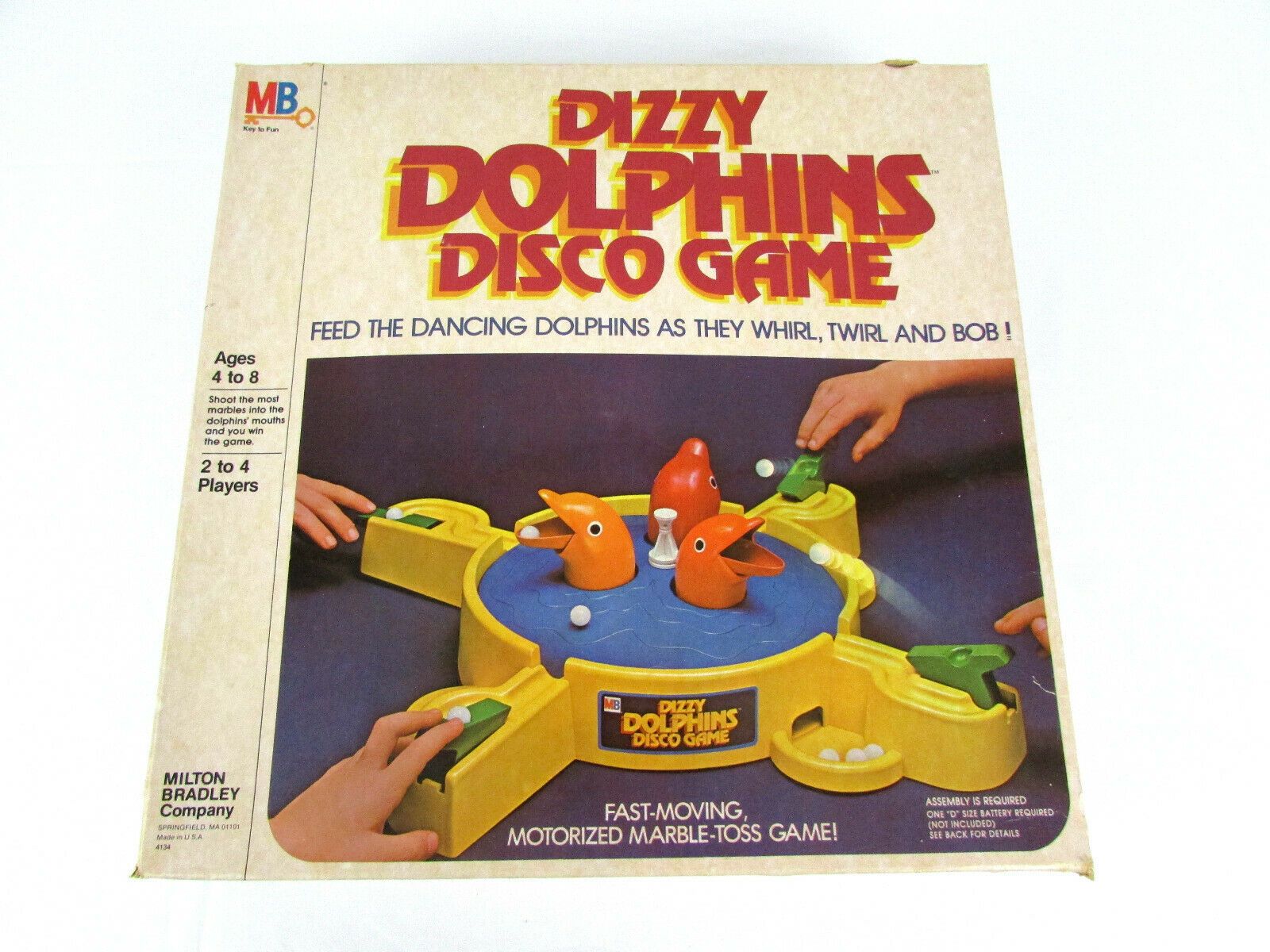 Dizzy Dolphins Disco Game box art