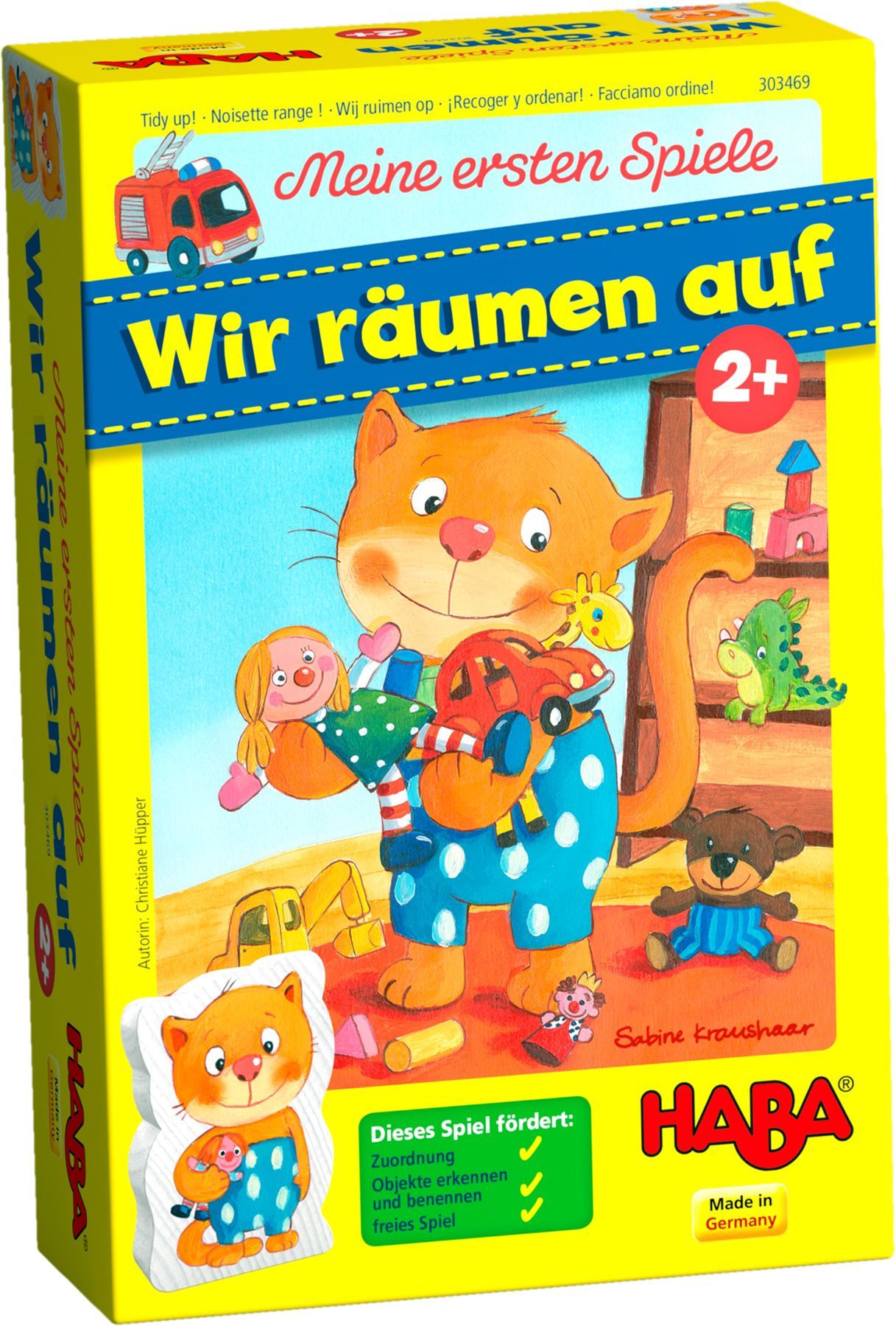 Boîte du jeu Meine ersten Spiele: Wir räumen auf