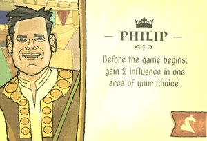 Crown of Aragón: Philip Leader Promo Card