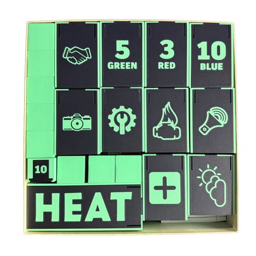 Board Game insert for HEAT + 3 extensions (actually maybe four). | Heat ...