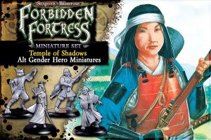 Shadows of Brimstone: Temple of Shadows Deluxe Expansion – Alt Gender Hero Miniatures