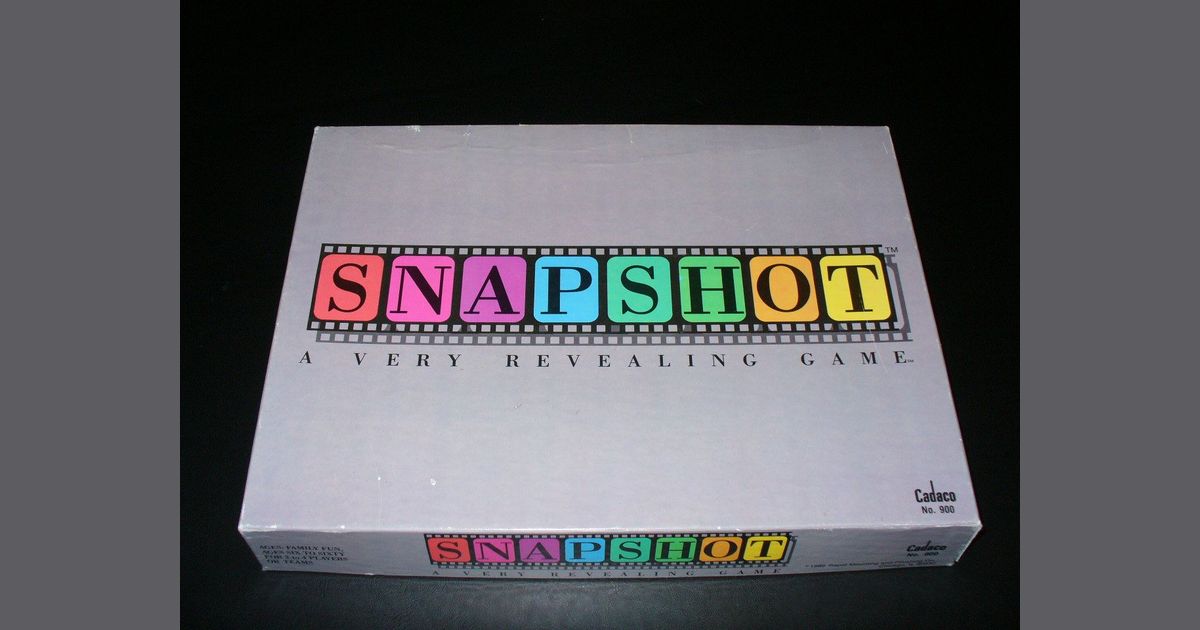 Snapshot Board Game BoardGameGeek
