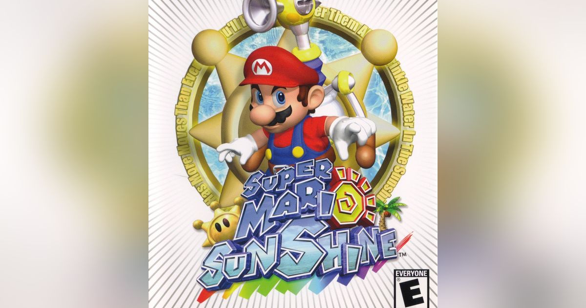 Super mario sunshine gamecube top
