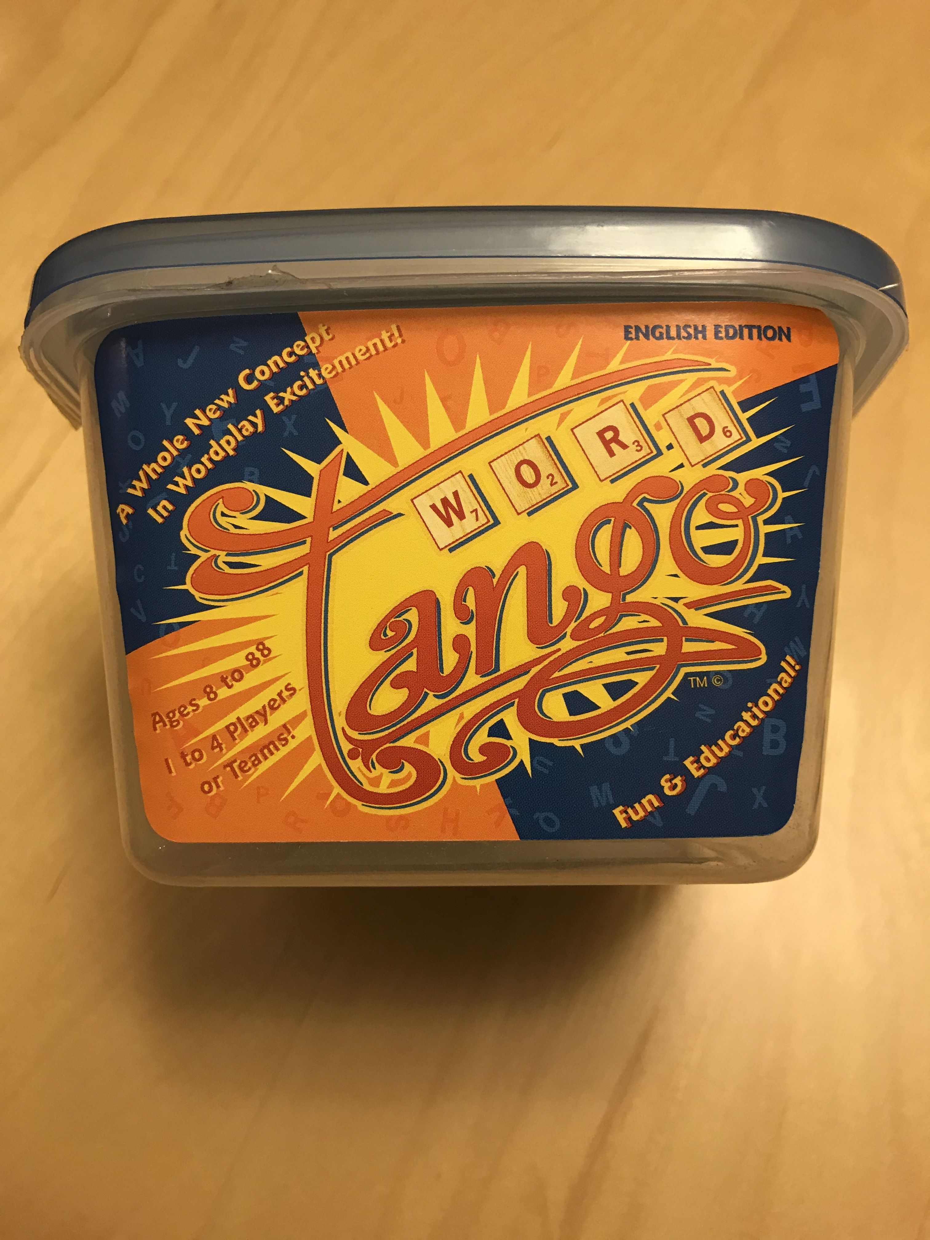 Word Tango box art