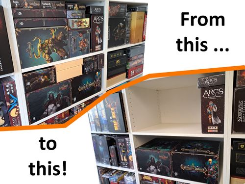 Before and After of the Shelf!