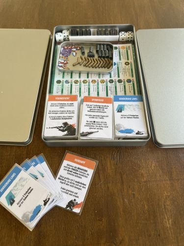 How things are stored magnetic travel version of memoir 44