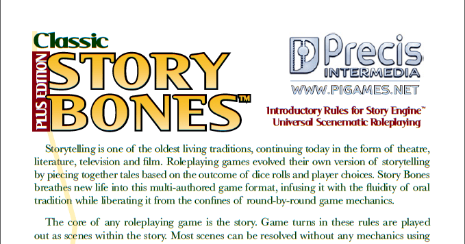 Classic Story Bones Plus Edition | RPG Item | RPGGeek