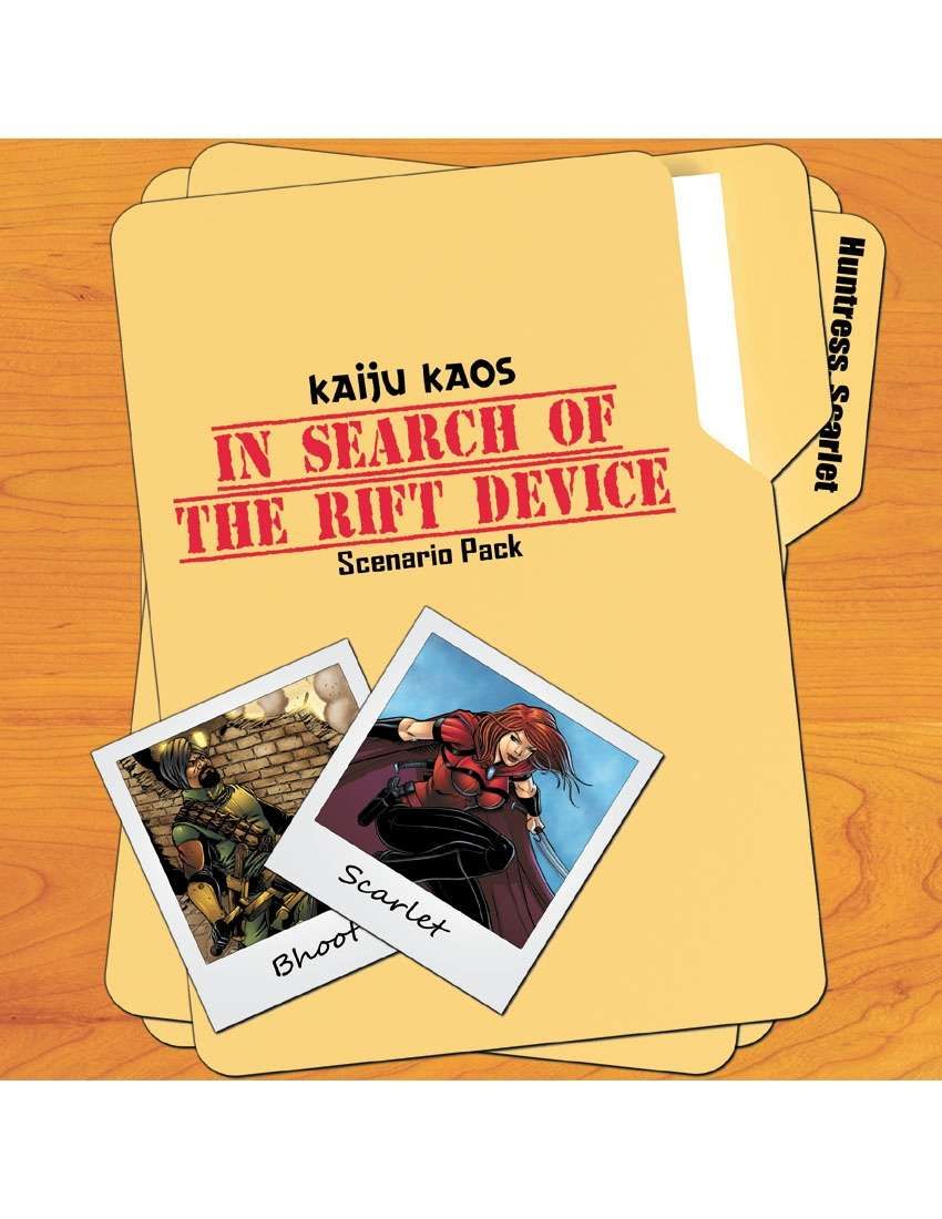 Kaiju Kaos: In Search of the Rift Device – Scenario Pack cover