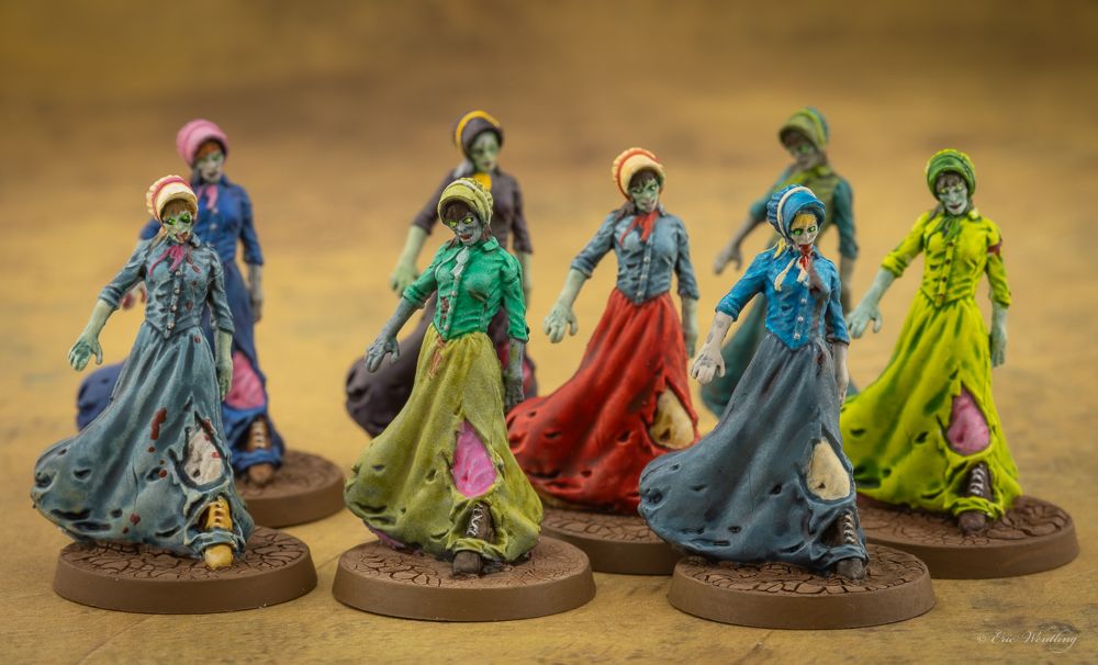 Zombicide Dead Or Alive - Long Dead Walker Miniature G231 - Figurine Zombie Collection