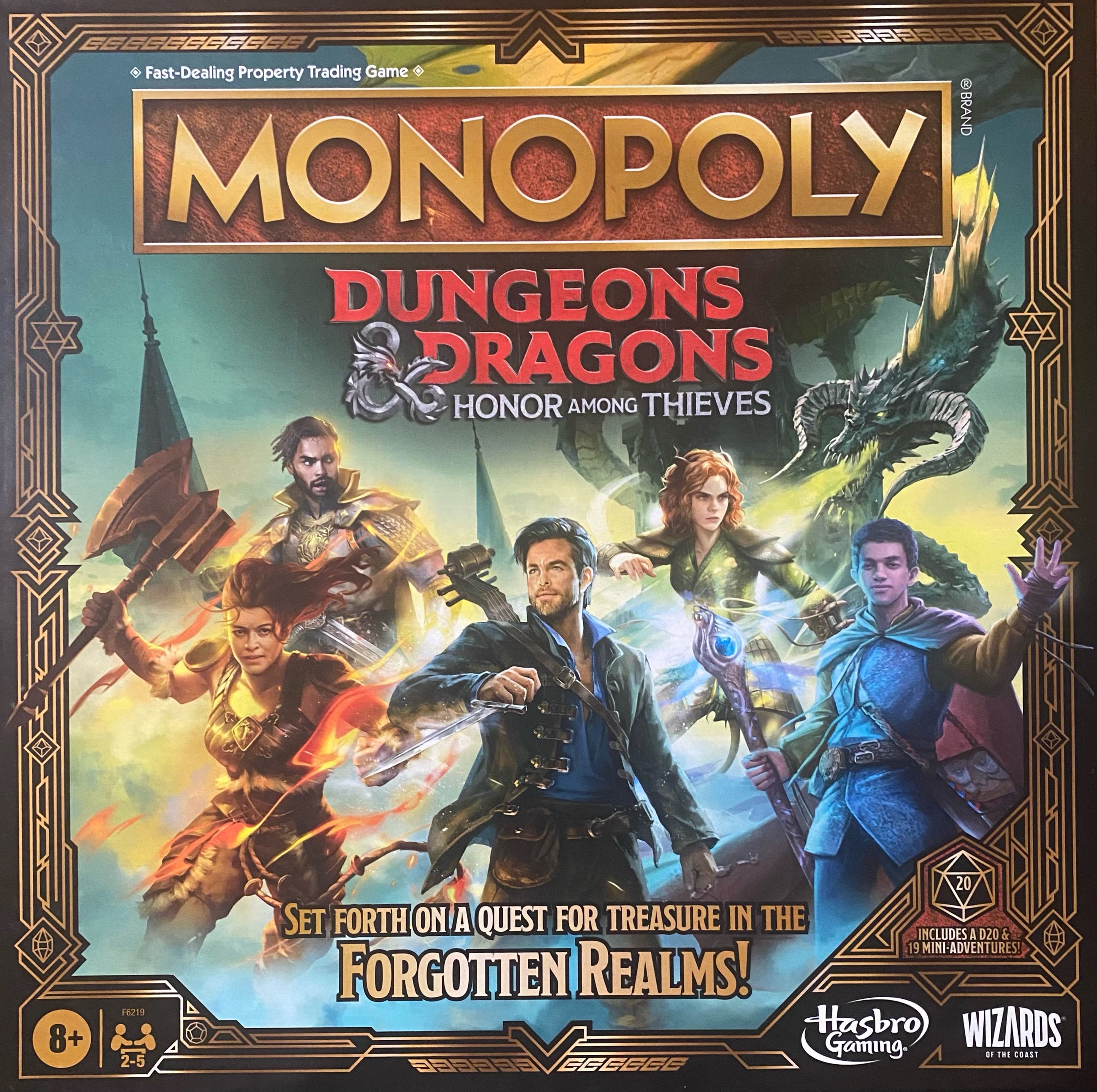 Monopoly: Dungeons & Dragons – Honor Among Thieves Edition