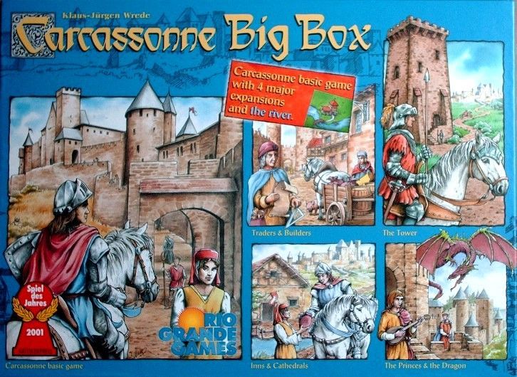 Carcassonne Big Box 2017 Strategy Board Games for sale online 