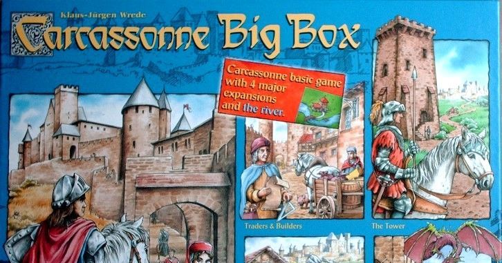 Carcassonne Big Box, Board Game