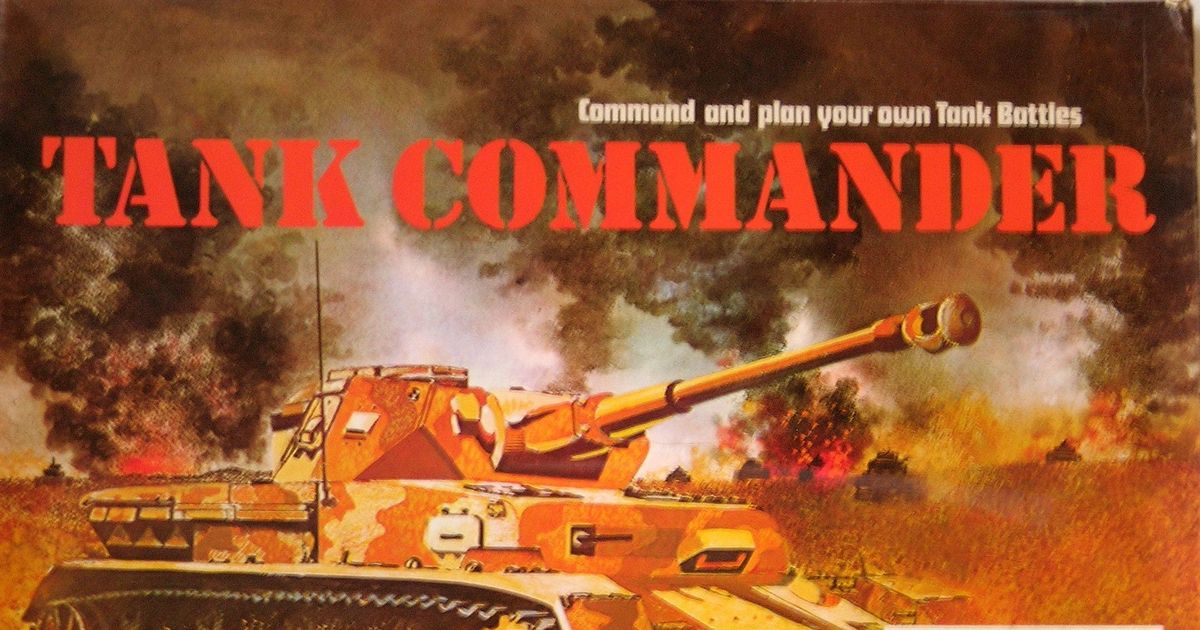 Tank Commander Board Game BoardGameGeek