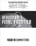Issue: Beyond the Final Frontier (Issue 10 - Jun 2008)