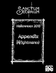 Issue: Sanctum Secorum (Issue #39b - Halloween 2018 Appendix N(ightmares))