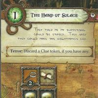 Elder Sign: The Hand of Solace – Promotional Adventure Card