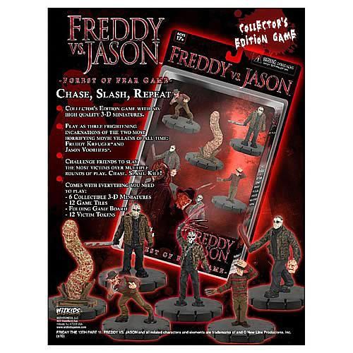 Freddy Vs Jason Forest Of Fear Game Board Game Boardgamegeek