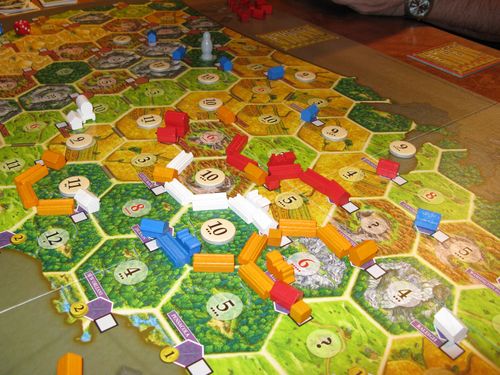 Settlers of Canaan Board Game (2004, Hardcover) for sale online