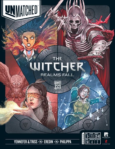 Unmatched: The Witcher – Realms Fall box art