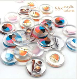 Chai: Acrylic Pantry Tokens and Enlarged Bags