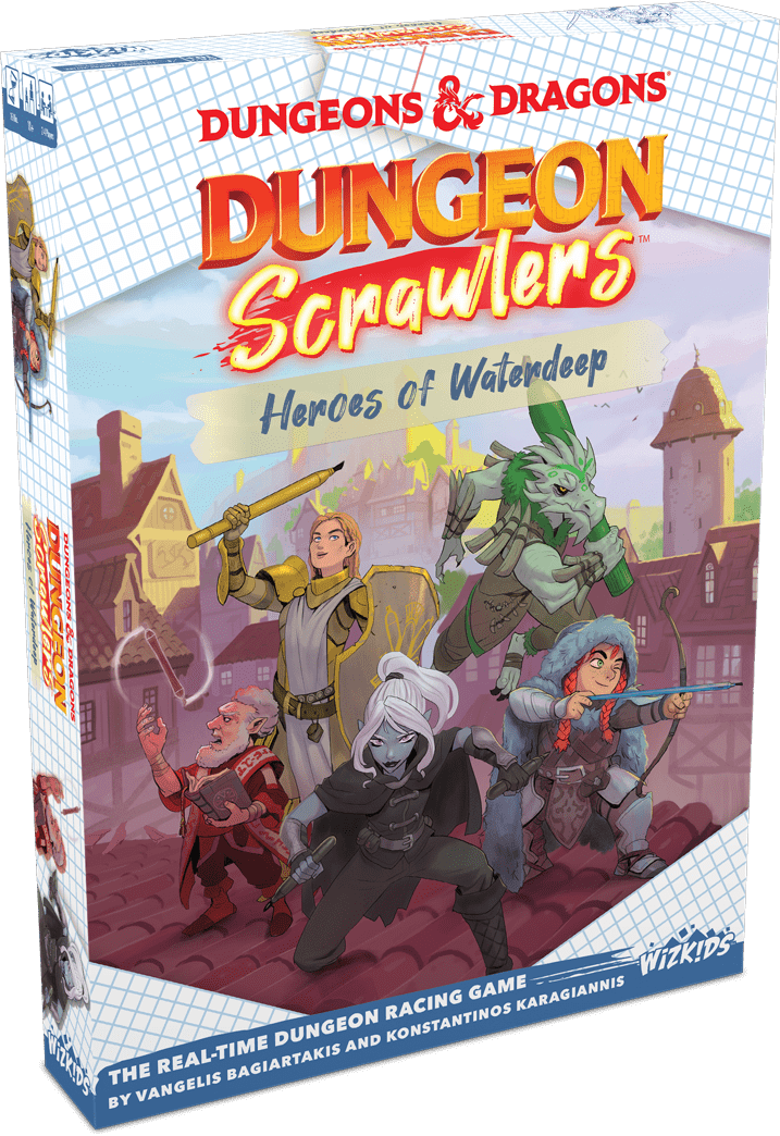 Coperta Dungeons & Dragons: Dungeon Scrawlers – Heroes of Waterdeep