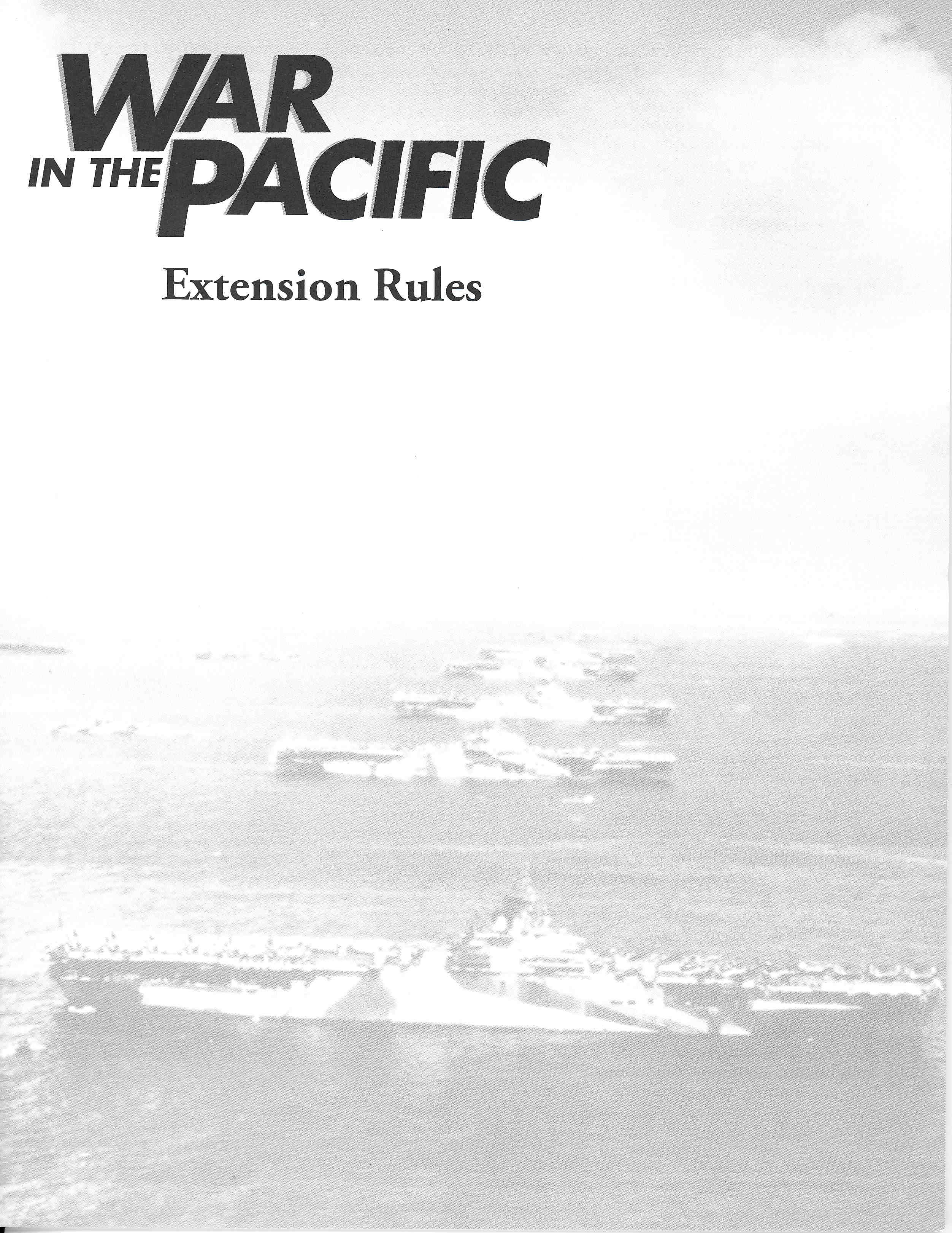 Coperta War in the Pacific Extension Kit