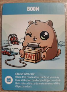 Tic Tac K.O.: Cute vs Evil – Boom Promo Card