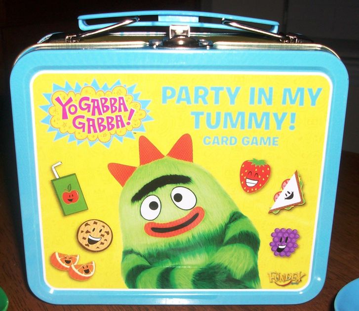 Yo Gabba Gabba! Party In My Tummy Lunchbox Game | Image | BoardGameGeek