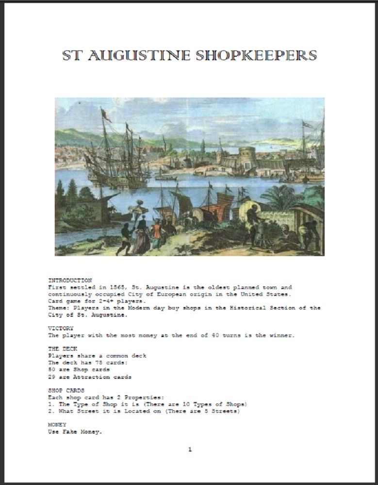 St Augustine Shopkeepers